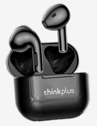 Lenovo LP40 Earbuds Black , View more