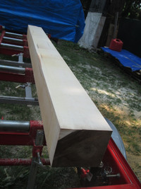 Solid Maple Beam 8 inch X 9 Inch X 9 feet