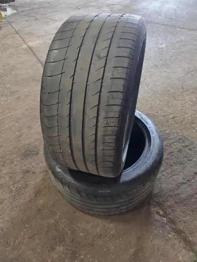 YES AVAILABLE!! NO NEED TO ASK! 2 TIRES ONLY! Please call or txt only 647*881*8433. 265/40/18 MICHEL...