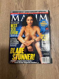 Maxim Magazine April 2002 5th Anniversary Special Leonor Varela 