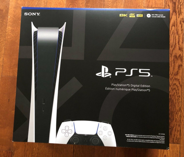 PlayStation 5 DIGITAL Edition * BRAND NEW PS5 + RECEIPT* Sony