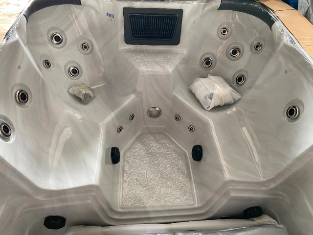 Door Crasher! Brand New 16ft SwimSpa-FullyLoaded--In Stock NowLI in Hot Tubs & Pools in Stratford - Image 2