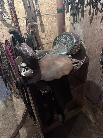 15 Martha josey barrel saddle, View more