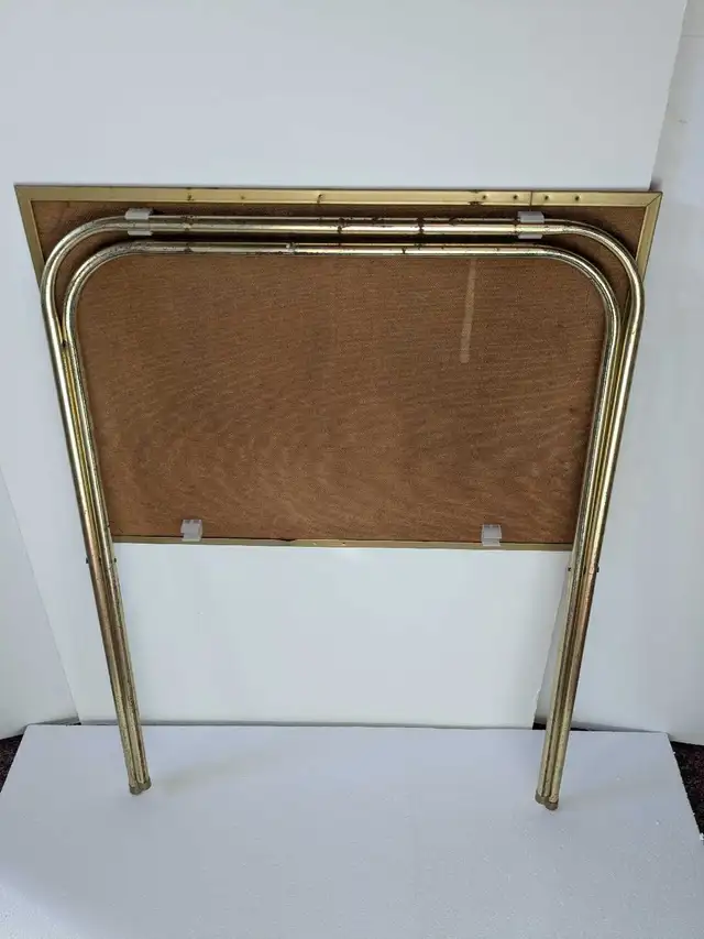 VTG Folding TV Tray Table Metal Legs  in TV Tables & Entertainment Units in Charlottetown - Image 8