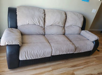 Sofa with recliner