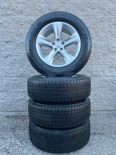 WILL NOT BE RESPONDING TO ANY OFFERS Michelin Latitude X-Ice Xi2 Winter 235 65 18 Tires mounted on o...