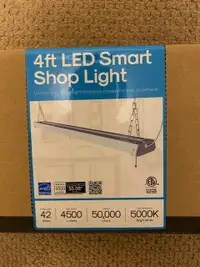 48 Inch LED Smart Link Shop Light 4500 Lumens