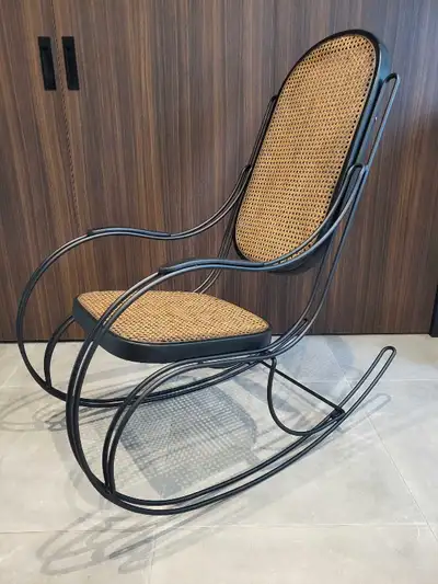 rocking Chair cesca acier mid-century, View more