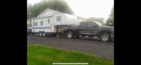 Truck and camper 