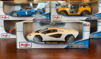 Brand new Lamborghini Countach 1:18 scale Die cast model car