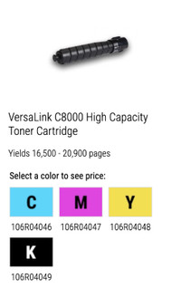 Xerox Versalink c8000 Toner