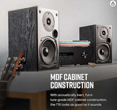 Nice Polk Audio T15 100 Watt Bookshelf Speakers – Hi-Res Audio, View more