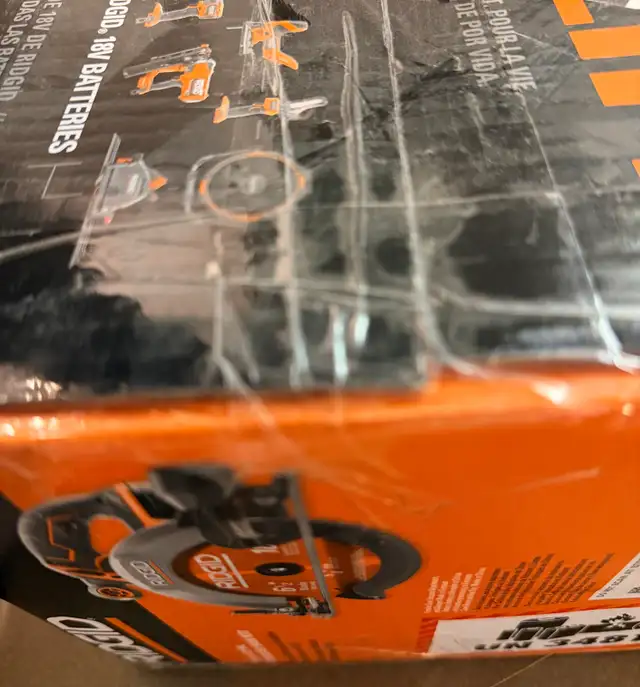 RIDGID 18V Cordless 6 1/2” Circular Saw Kit w/ 4 Ah Battery in Power Tools in Kingston - Image 4