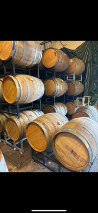 Used Oak Wine Barrels