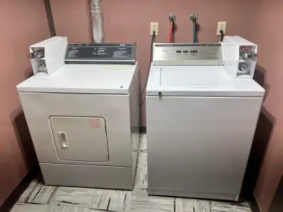 Commercial Coin Operated Washer and Dryer, View more