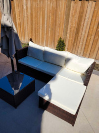 Brand new sectional outdoor patio 