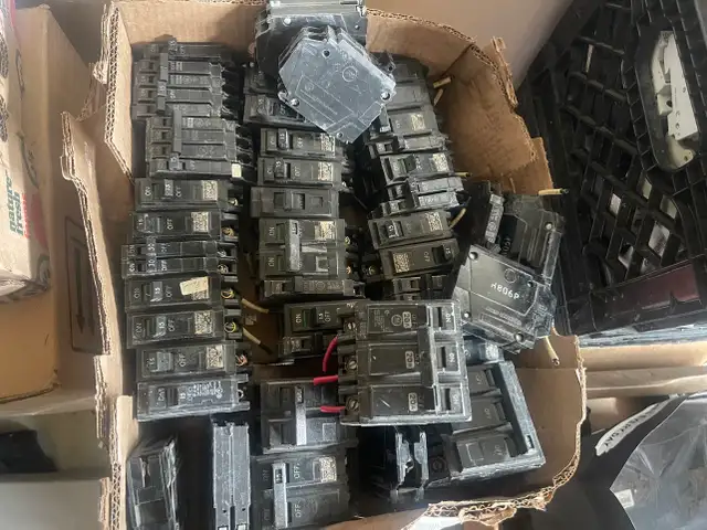 Electrical Surplus — Breakers, Fire Alarm, Exit Signs & Lights | Other ...