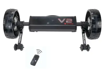 Easily convert your push cart into an electric golf push cart with remote. V2Pro allows you to setup...