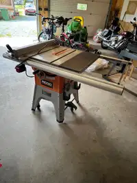 Rigid Table Saw with Sled