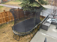 Spring Free Trampoline