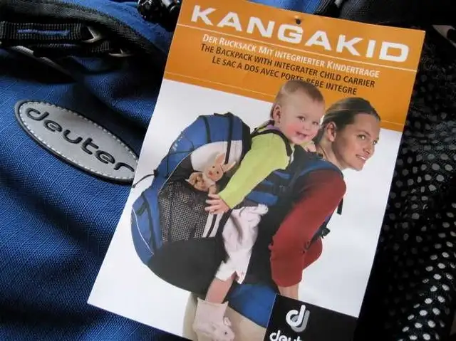 Deuter Kangakid Backpack/Child Carrier in Strollers, Carriers & Car Seats in Markham / York Region - Image 7