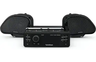 Rockford Fosgate HD9813RG-STAGE1 Stage 1 audio kit for 1998-2013 Harley-Davidson Road Glide motorcyc...