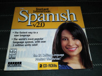 Instant Immersion Spanish v2.0 Double CD New in the Box