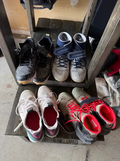 All mint condition Grey ones used the most but still great shape Grey and green are customs from Nik...