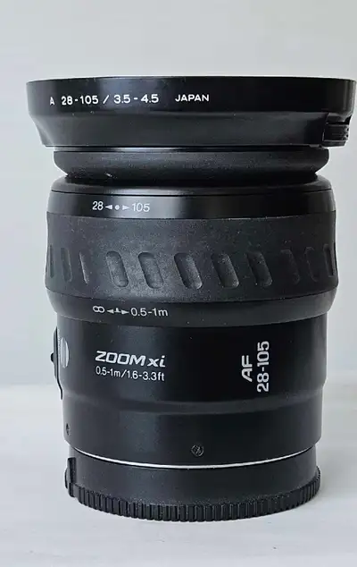 Minolta Maxxum AF Zoom Xi 28-105mm F3.5-4.5 Minolta & Sony A , View more