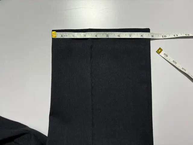 MEYER Dress Pants Wool Blend Stretch Expandible Waist Mens 34x32 in Men's in Calgary - Image 10