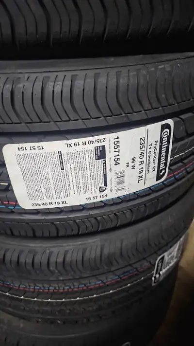 New Continental PROCONTACT RX SIL ContiSeal Tesla compatible Touring 235/40R19 96W XL (T0) $ 1285 pl...