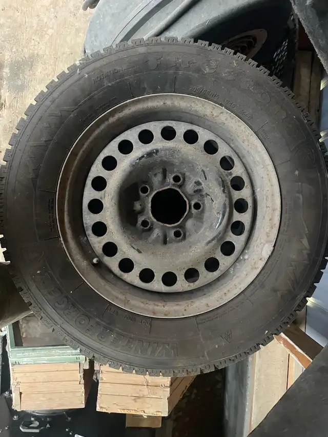 Firestone Winterforce 205/6515 Winter Tires with Rims in Tires & Rims in Regina - Image 3