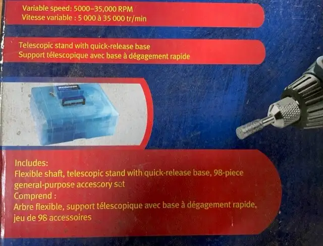 Mastercraft Rotary Tool Kit - NEW IN BOX64556777334018121