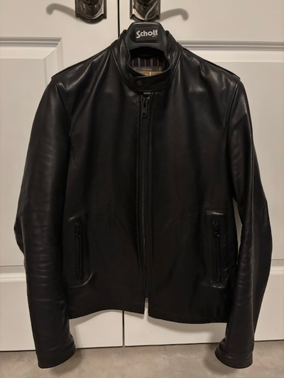 Schott NYC Men's Leather Jacket (P571), View more