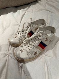 Authentic Gucci women’s bees and stars sneakers size 8