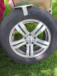 Tires and rims set of 4