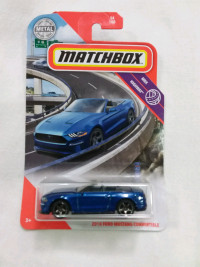 MATCHBOX MBX 2018 FORD MUSTANG CONVERTIBLE DIECAST 