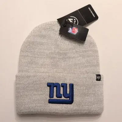 NFL New York Giants Men's '47 Heather Grey, Cuffed Knit Hat, View more