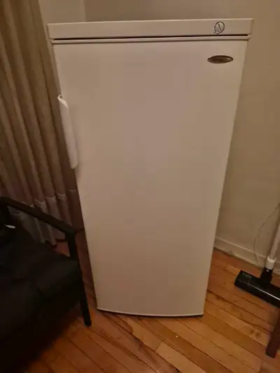 This is a Whirlpool upright freezer, perfect for small spaces and extra storage. As you can see from...