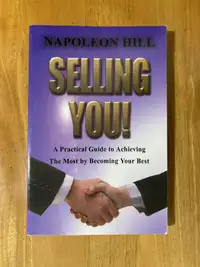 Selling You by Napoleon Hill. Softcover. Good condition.