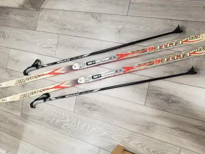 Women's Salomon Elite Cross Country Skis/Poles/Boots/Bag, View more
