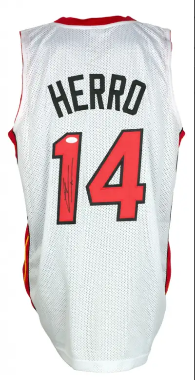 Tyler Herro Signed Autographed Custom Miami Heat Jersey JSA Cash or E-transfer Meet in person, Shipp...