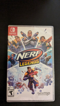 Nerf Legends New SEALED Switch game