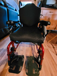 Wheelchair 3 years old new condition 