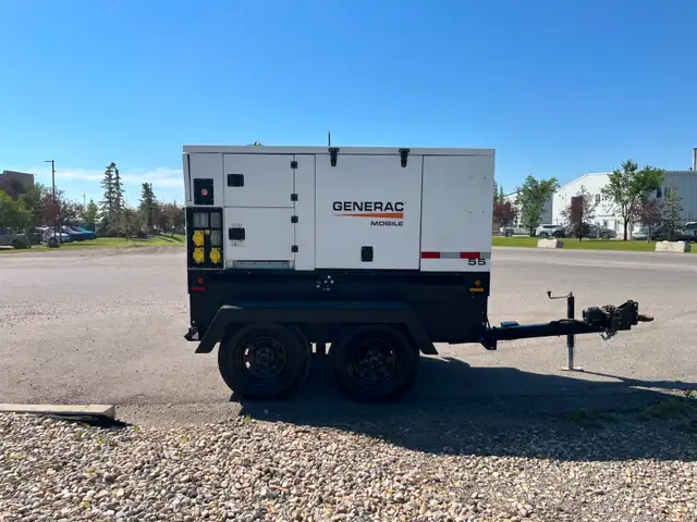 Generac 45 KW / 55 KVA MMG55 Used Tow Behind Diesel Generator in Other in Saskatoon - Image 11