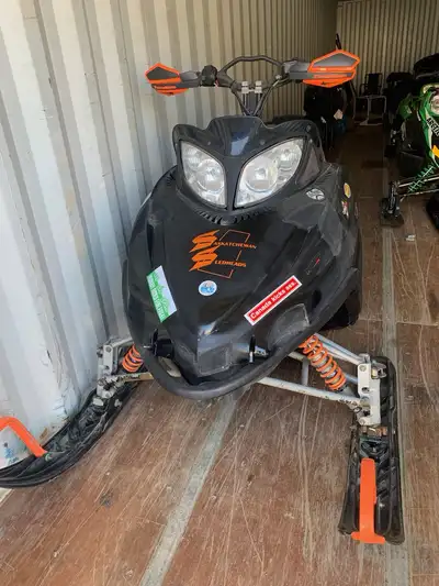 Info in picture, needs nothing runs amazing, hood cracked and stitched and seat is sewed up, has rev...