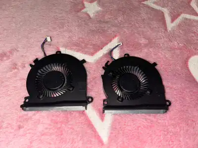 HP pavillon gaming laptop fan cpu gpu pc ventilateur ordinateur, View more