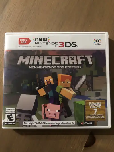 Minecraft new Nintendo 3DS Edition, View more