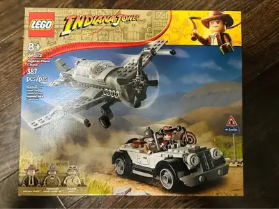 (NEW/SEALED) LEGO 77012 INDIANA JONES FIGHTER PLANE CHASE, View more