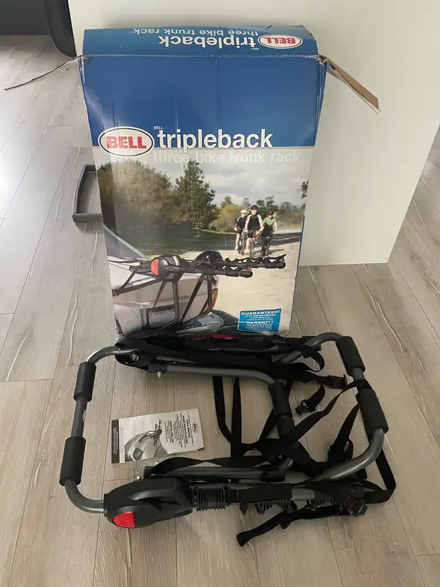 Bell Tripleback Three Bike Trunk Rack- Brand New in Other in London - Image 2